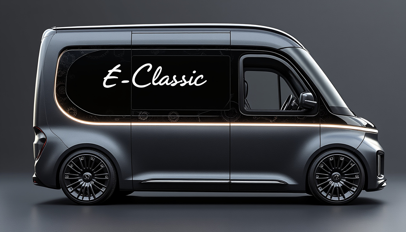 découvrez la efourgonnette, l'innovation électrique révolutionnaire du groupe de kate et e-classic cars. alliant performance et respect de l'environnement, cette fourgonnette redéfinit les standards de la mobilité urbaine tout en offrant une solution de transport moderne et durable.