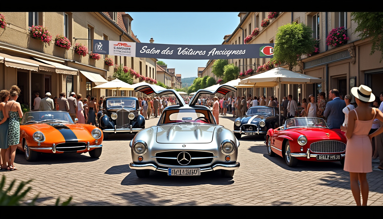 découvrez l'élégance intemporelle des voitures anciennes lors du vintage car show à béthune. une balade inoubliable à travers des modèles historiques, un événement qui célèbre la passion pour l'automobile et le charme du passé.