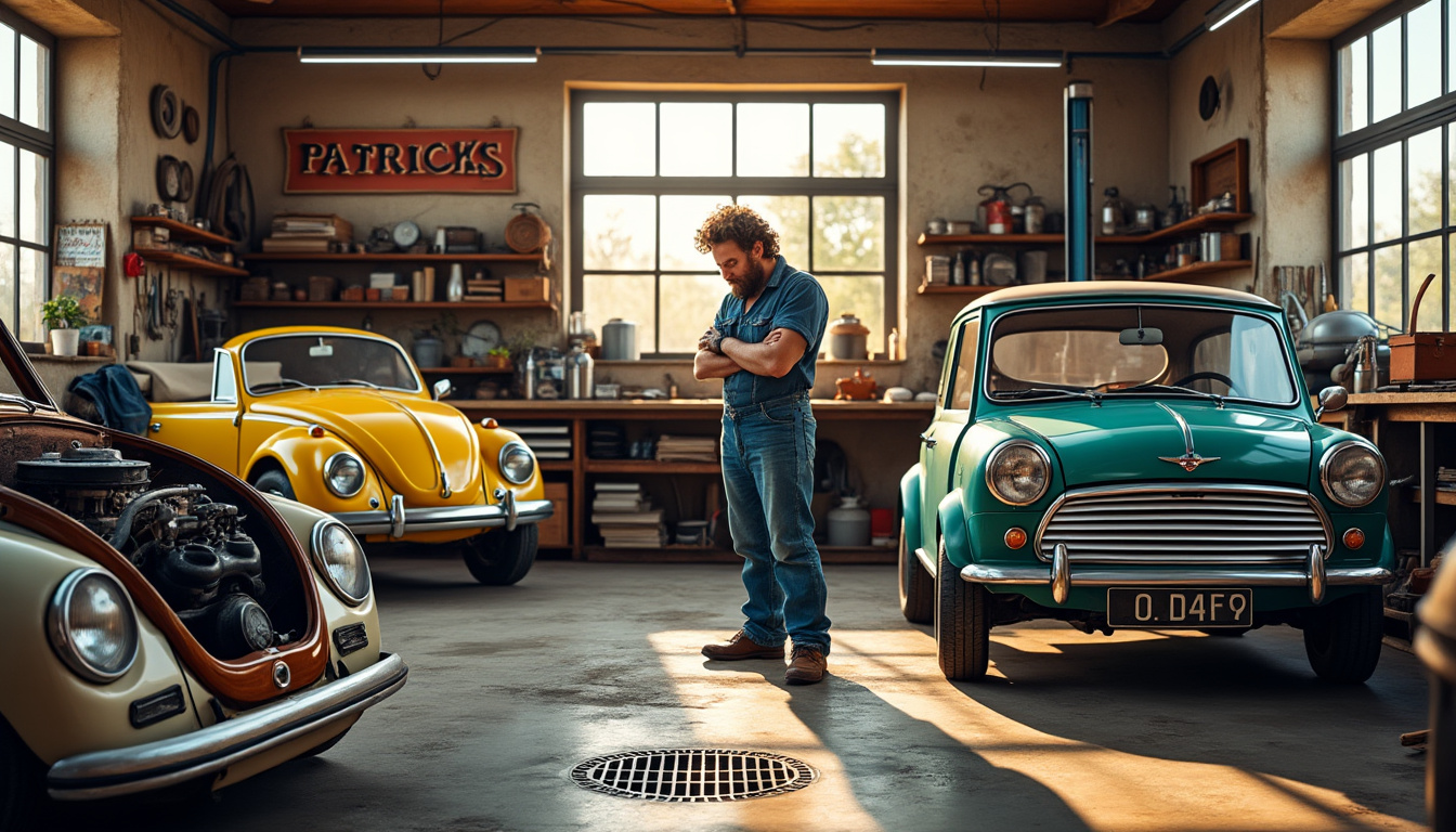 découvrez l'atelier de patrick à saint-didier-en-velay, où la passion pour les voitures anciennes prend vie. des mini aux peugeot, plongez dans l'univers fascinant de la restauration automobile et explorez le savoir-faire unique qui redonne éclat et histoire à ces véhicules emblématiques.