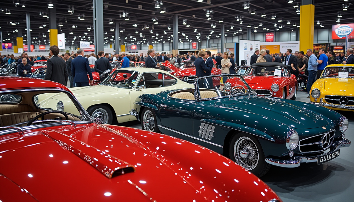 découvrez l'incroyable événement à arras : plus de 1000 voitures vintage exposées à artois expo, accompagnées d'une vente aux enchères captivante. ne manquez pas cette célébration de l'automobile classique, où passionnés et curieux se donnent rendez-vous!