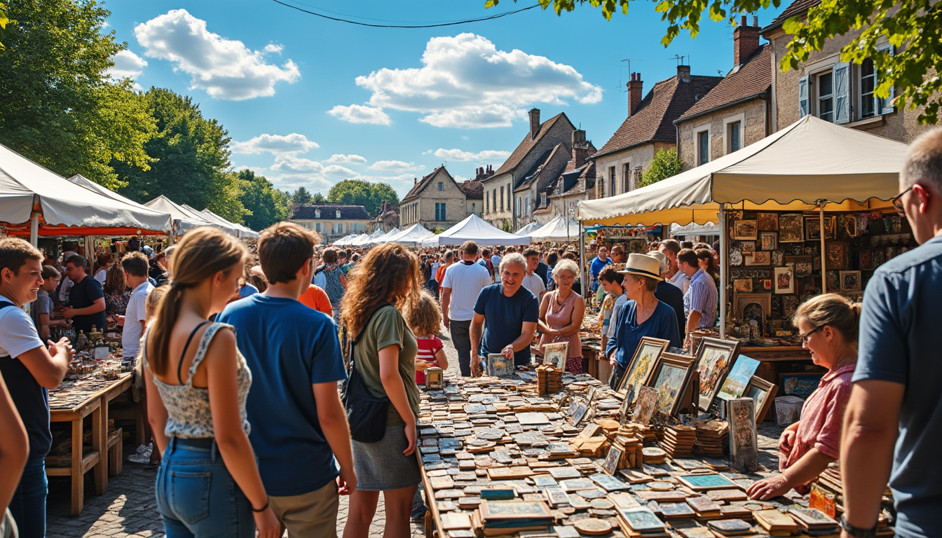 découvrez noyers-sur-cher, où un grand rassemblement de passionnés vous attend à la bourse d’échange. un événement incontournable pour les amateurs de collection, d'échanges et de partage autour de leurs passions.
