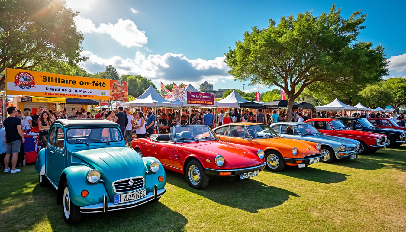 découvrez saint-hilaire en fête, un événement festif aux couleurs vibrantes ! participez à notre loto excitant, explorez une charmante brocante et admirez de superbes voitures anciennes. ne manquez pas ce rendez-vous convivial pour toute la famille, riche en découvertes et en divertissements !