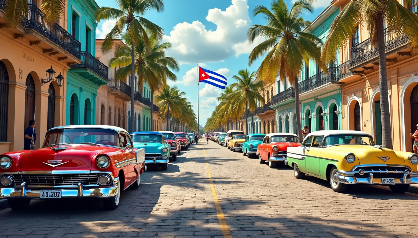 explorez cuba à travers le prisme de ses voitures anciennes et de sa culture vivante. partez pour un voyage unique à la découverte des richesses historiques et des traditions vibrantes de cette magnifique île, spécialement conçu pour les voyageurs américains en quête d'authenticité.