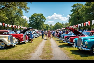 participez au 8e rassemblement de voitures anciennes à laneuvelotte ce dimanche ! admirez des véhicules emblématiques, échangez avec des passionnés et plongez dans l'univers fascinant des automobiles rétro. un événement incontournable pour les amateurs d'histoire automobile et les familles.