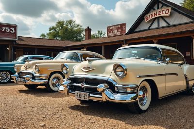 découvrez les trésors des voitures anciennes à louer, chacune racontant sa propre histoire unique et portant un nom chargé d'émotion pour les passionnés d'automobiles classiques.