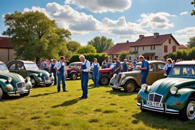 en vendée, les amateurs de véhicules anciens se rassemblent pour préserver et faire revivre le patrimoine automobile historique de la région.