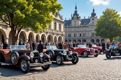 découvrez un rassemblement exceptionnel mettant à l'honneur les voitures et motos vintage, un événement unique pour les passionnés de véhicules d'époque.