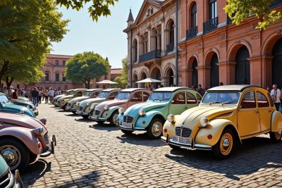 découvrez à romorantin une exposition unique dédiée à l'histoire automobile avec des cyclecars, célébrez l'anniversaire de la mythique 4cv et profitez de rencontres inédites entre voitures classiques et néorétros.