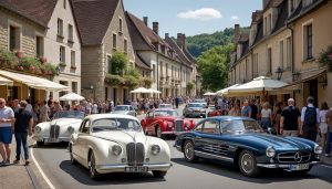 dimanche 19 septembre, les voitures anciennes ont investi les rues de vézelise pour une journée placée sous le signe de la passion automobile.
