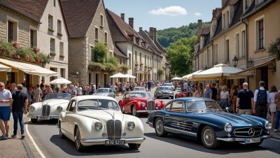 dimanche 19 septembre, les voitures anciennes ont investi les rues de vézelise pour une journée placée sous le signe de la passion automobile.