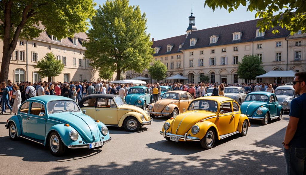 à val de briey, les passionnés découvrent des volkswagen rares et insolites, de la célèbre coccinelle à des modèles atypiques.
