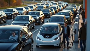 face à la crise des carburants, les voitures électriques séduisent de plus en plus d’automobilistes et marquent un tournant dans les habitudes de mobilité.
