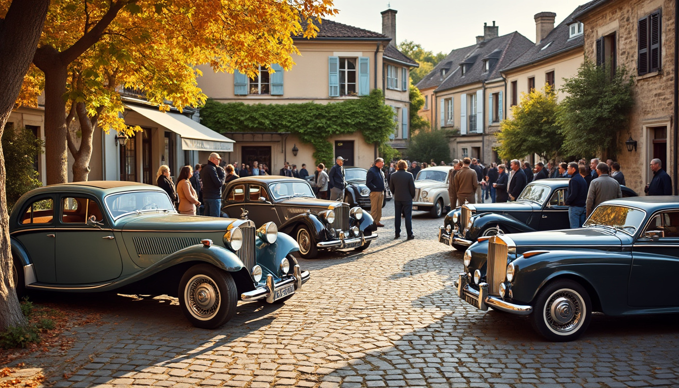 les passionnés de voitures anciennes prennent la route pour une dernière virée, entre plaisir de conduire, belles mécaniques et souvenirs partagés.