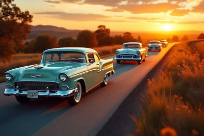 profitez d’une dernière virée au volant de voitures anciennes et partagez votre passion pour les modèles qui ont marqué l’histoire.